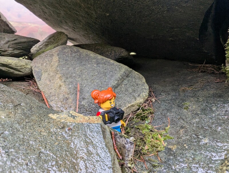 Mini-cave exploration by Millie Fig - © Copyright 2025 Peter Burlingham, Days In The Lakes