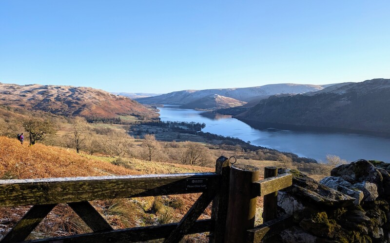 Looking back north across Ullswater - © Copyright 2025 Peter Burlingham, Days In The Lakes