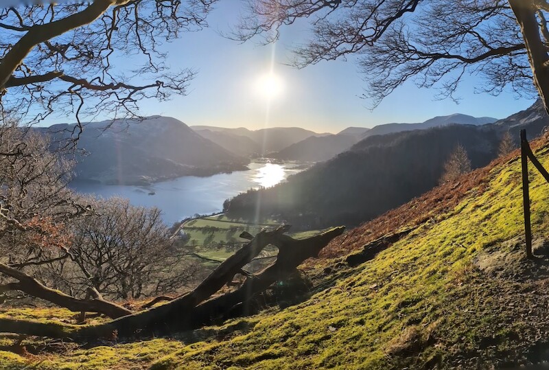 One of my favourite views southeast across Ullswater - © Copyright 2025 Peter Burlingham, Days In The Lakes