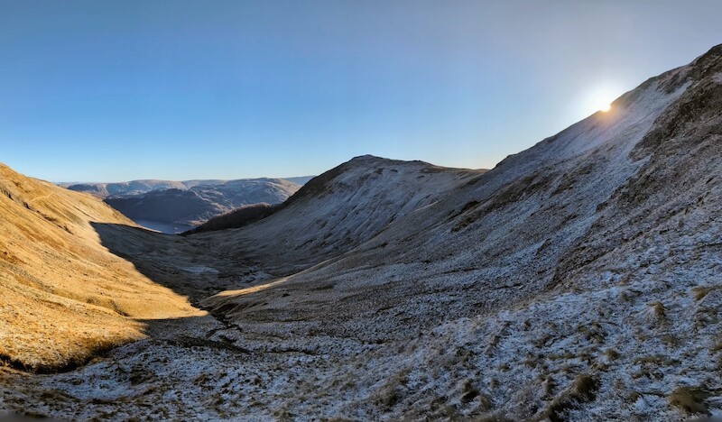 Heron Pike - but first the ascent to Sheffield Pike - © Copyright 2025 Peter Burlingham, Days In The Lakes