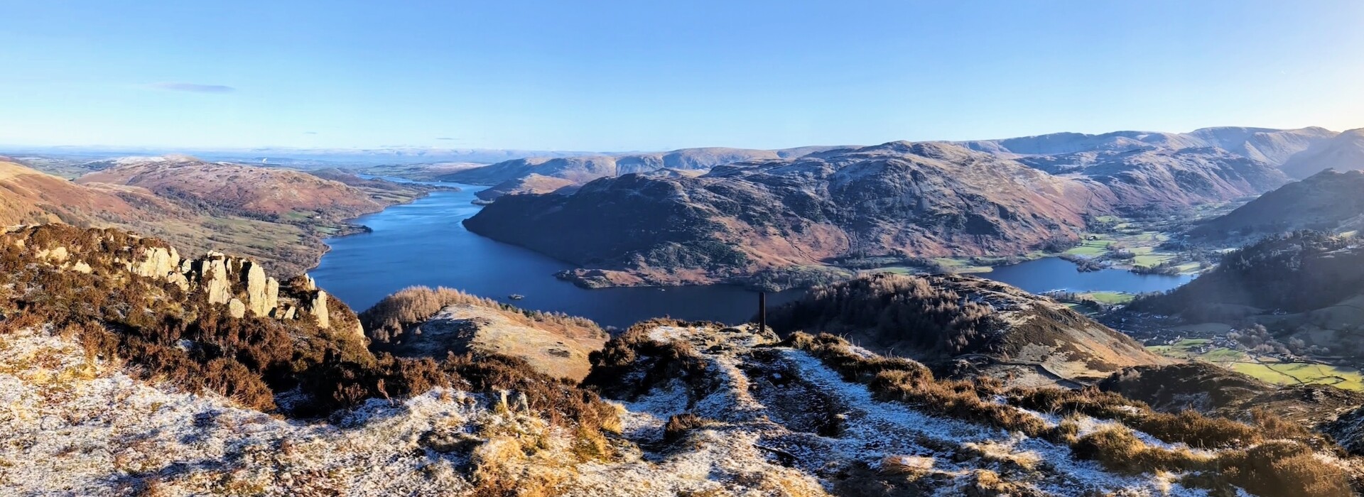Panoramic views across Ullswater - © Copyright 2025 Peter Burlingham, Days In The Lakes