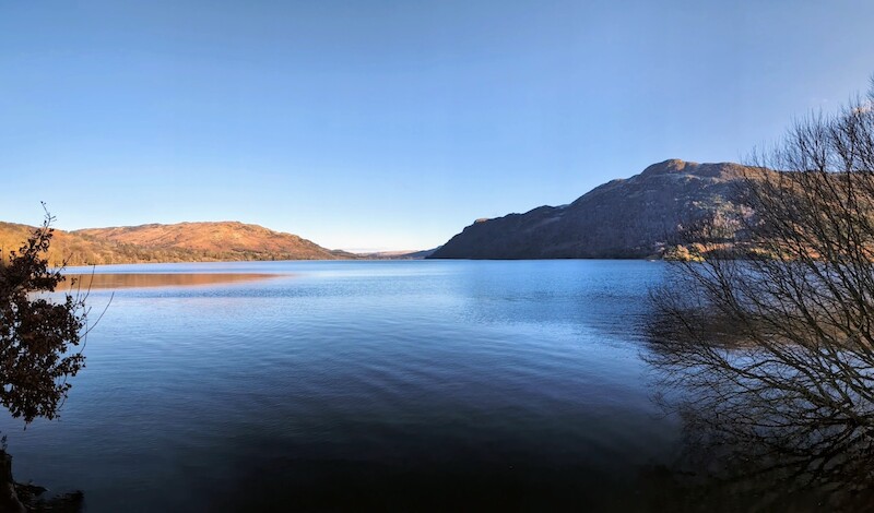 Another view northeast along Ullswater - © Copyright 2025 Peter Burlingham, Days In The Lakes