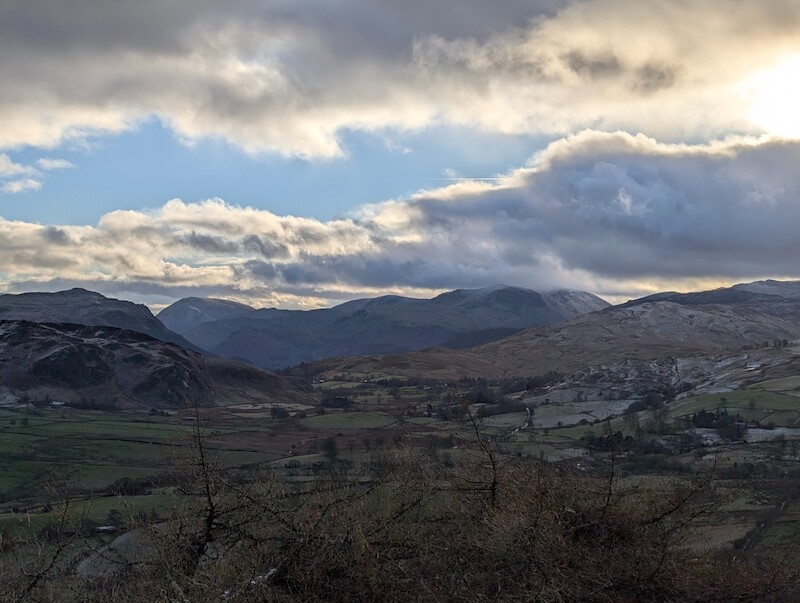 Ullswater fells again (I think) - © Copyright 2025 Peter Burlingham, Days In The Lakes