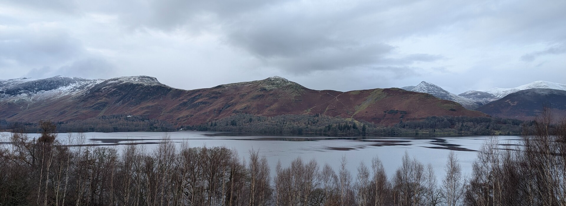 Catbells and Maiden Moor across Derwentwater - © Copyright 2025 Peter Burlingham, Days In The Lakes