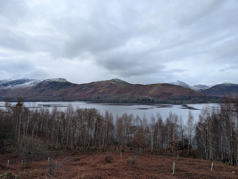 Catbells and Maiden Moor across Derwentwater - © Copyright 2025 Peter Burlingham, Days In The Lakes