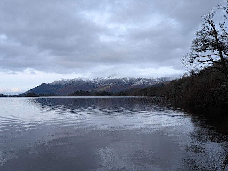 Skiddaw hiding in the clouds - © Copyright 2025 Peter Burlingham, Days In The Lakes