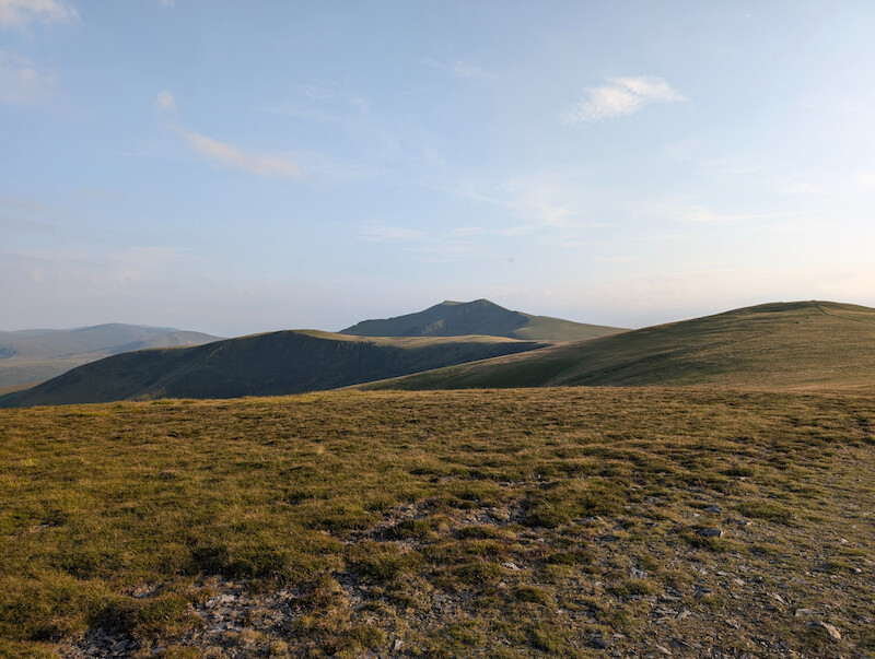 Then you head south towards Bowscale Fell with clearer views towards Bannerdale Crags and Blencathra beyond - © Copyright 2025 Peter Burlingham, Days In The Lakes