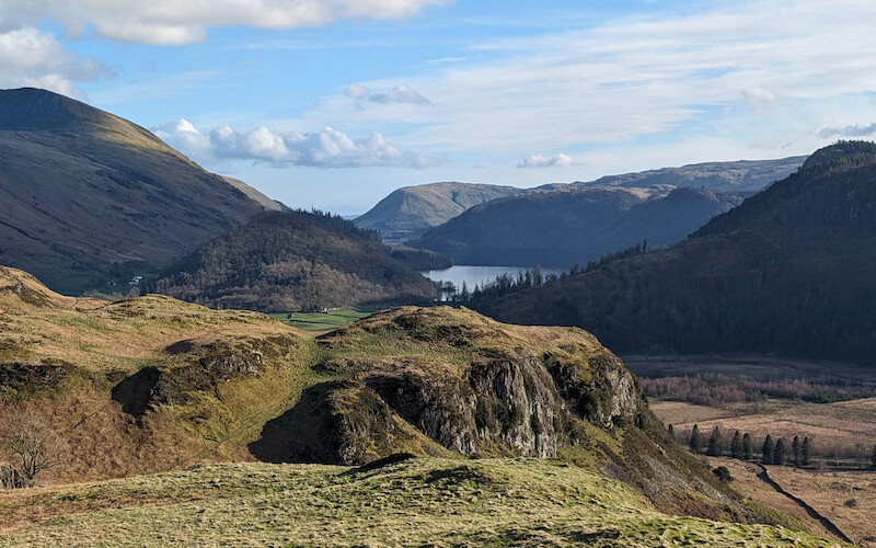 Thirlmere coming into view - © Copyright 2025 Peter Burlingham, Days In The Lakes
