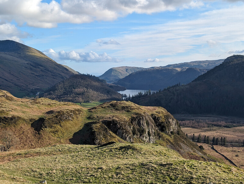 Thirlmere coming into view - © Copyright 2025 Peter Burlingham, Days In The Lakes